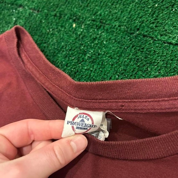 Vintage Delta Pro Weight Crewneck T-Shirt Adult XL - Picture 4 of 7